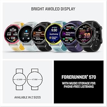 GARMIN FORERUNNER 570 47MM ガーミン 570 Amazon.com: Garmin® Forerunner® 570, 47mm, Advanced GPS